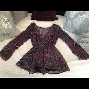 Altar’d State Paisley Romper